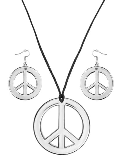 Silver Hippie Jewellery Set