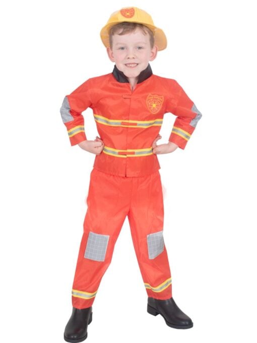 boys fireman costume