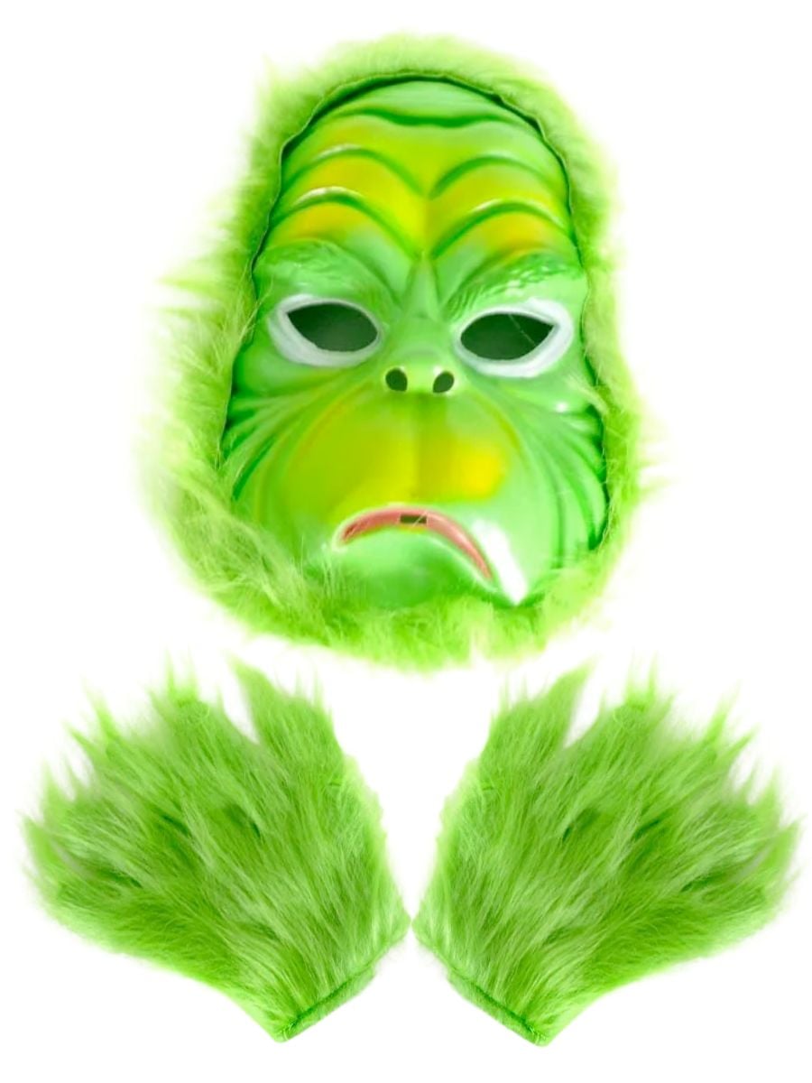 Grumpy Green Mask set - Creative Costumes