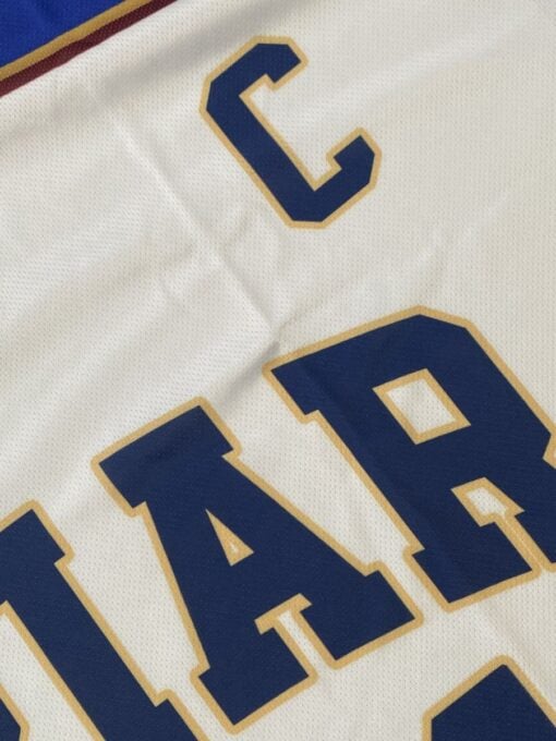 Garret Graham white jersey C logo