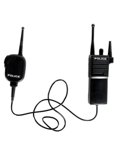 Police walkie talkie radio prop costume accessory