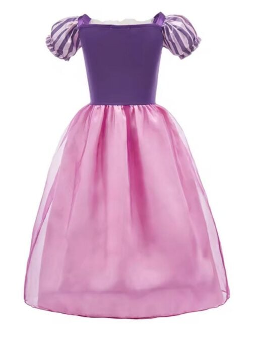 Rapunzel Princess Costume with Plait – Child - Image 3