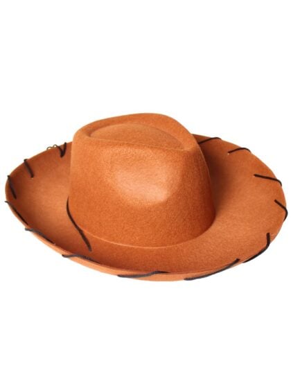 Brown Toy Cowboy Hat for sheriff character costumes