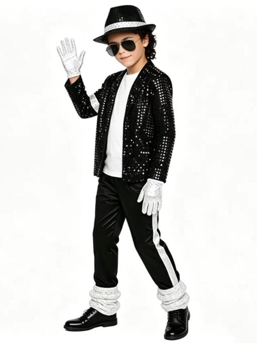 Michael Jackson Billy Jean Costume - Child - Image 3
