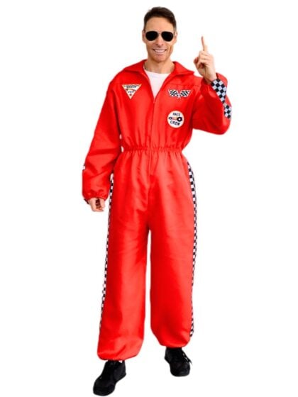 Red Racing Driver Costume