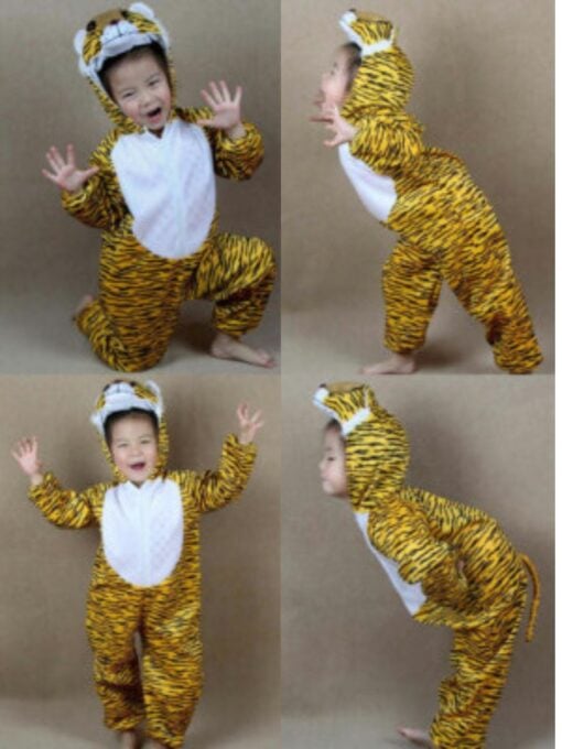 Tiger Onesie Costume - Child - Image 4