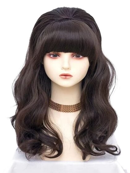 Brown Beehive Wig