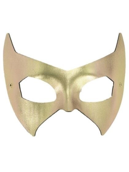 gold bat mask for super hero costumes and masquerade