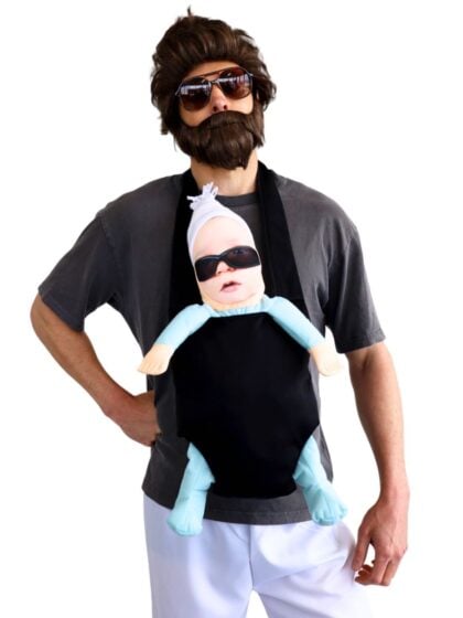 Hangover baby carrier
