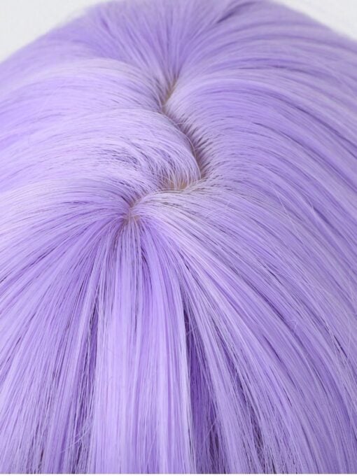 Lavender Wavy Bob Wig - Image 6