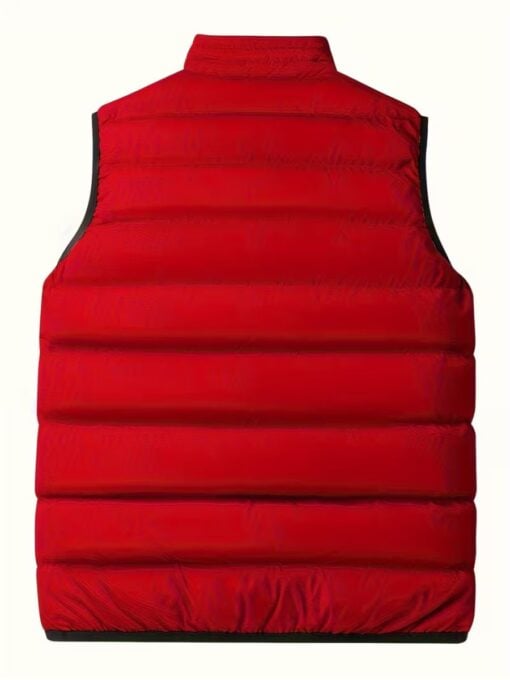 Marty Mcfly Costume red puffer vest back