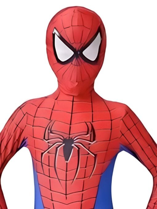 Red and Blue Spider Hero Costume – Adult - Image 2