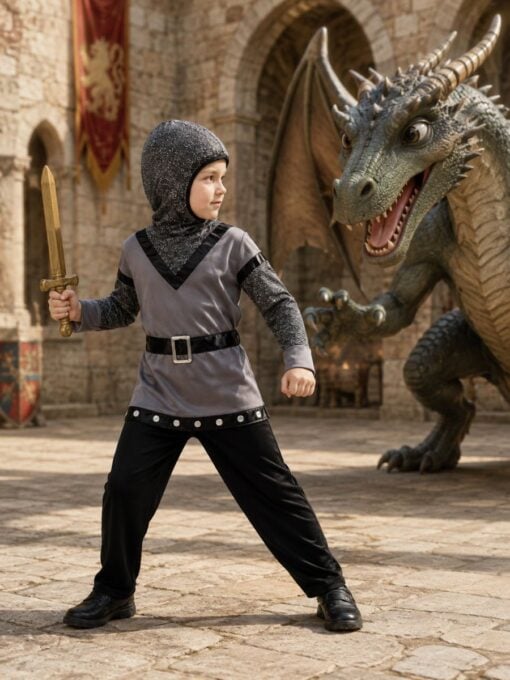kids knight costume