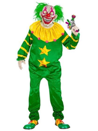 Gren Adults Killer Clown Costume for Halloween