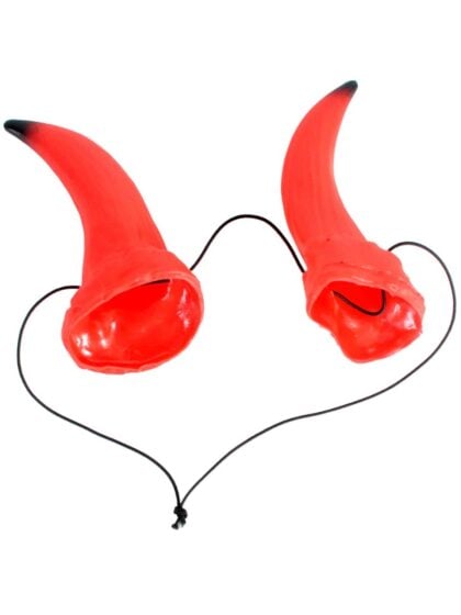 Latex Devil Horns on elastic