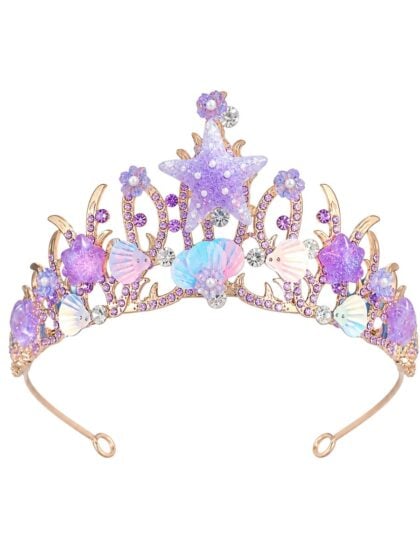 Purple Mermaid Tiara