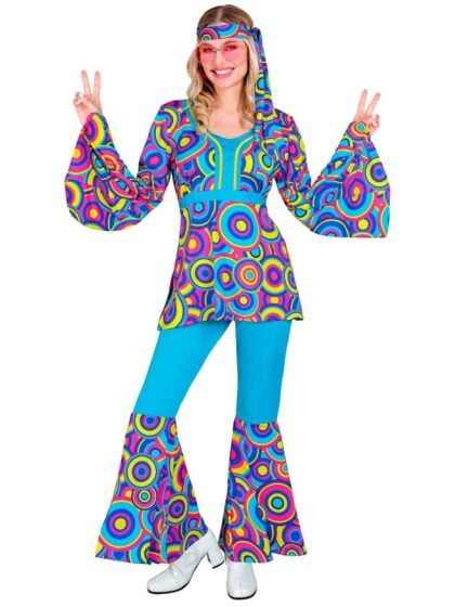 70s groovy chick costume for women