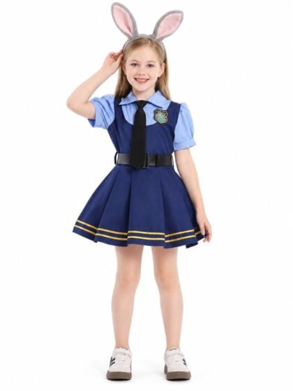 Rabbit cop costume child
