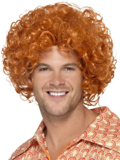 Red Curly Afro Wig